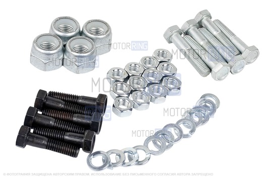 Шаровые опоры TRS Sport Трек (верхние с наклонным фланцем, нижние с удлиненным фланцем) для Лада 4х4 с 2016 г.в., Нива Легенд