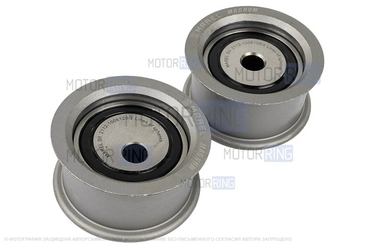 Комплект роликов ГРМ (натяжной и опорный) Marel Magnum для 16 кл ВАЗ 2108-21099, 2110-2112, 2113-2115