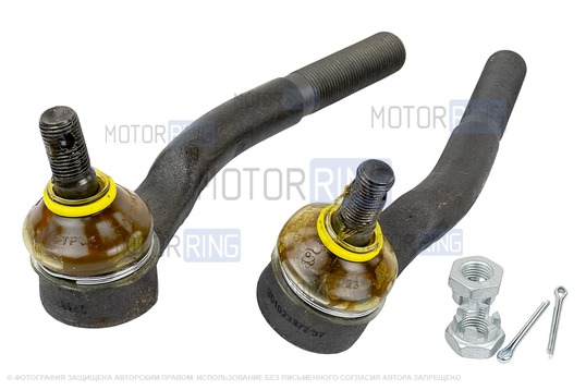 Комплект наконечников рулевых тяг ТРЕК Классика с крепежом для ВАЗ 2108-21099, 2113-2115_1