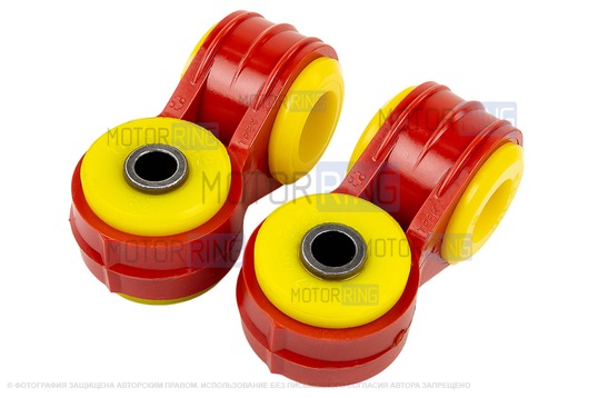 Стойки стабилизатора TRS Sport Трек c полиуретановыми втулками d22 мм для Лада Гранта, Гранта FL, Калина 2_1