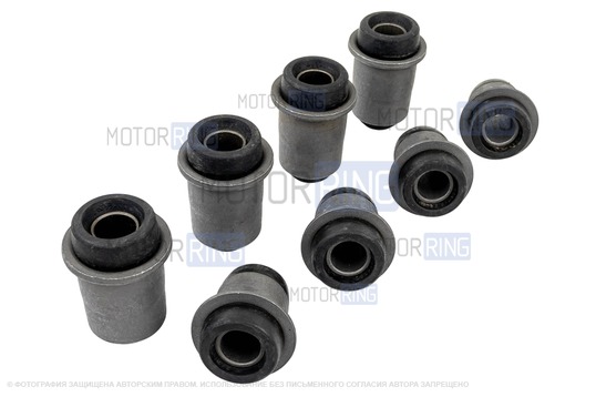 Комплект сайлентблоков рычагов Трек d16 для Лада Надежда, 4х4 (Нива), Шевроле Нива до 2009 г.в.