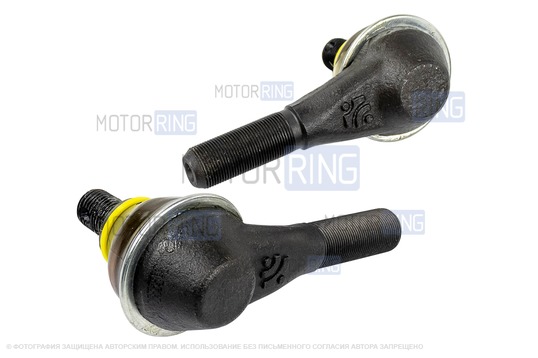 Комплект наконечников рулевых наружных ТРЕК Чемпион с крепежом без скрутки для ВАЗ 2101-2107, Лада 4х4, Нива Легенд, Нива Тревел, Надежда, Шевроле Нива