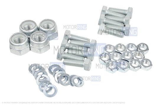 Комплект шаровых опор Трек Чемпион с крепежом для ВАЗ 2101-2107