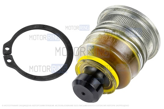 Опора шаровая Трек Чемпион со стопорным кольцом и кольцевой проточкой на пальце для Лада Икс Рей, Ларгус, Рено Логан, Сандеро