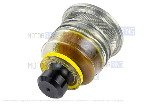 Опора шаровая Трек Чемпион со стопорным кольцом и кольцевой проточкой на пальце для Лада Икс Рей, Ларгус, Рено Логан, Сандеро