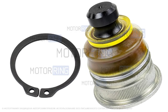 Шаровые опоры Трек Чемпион со стопорным кольцом и кольцевой проточкой на пальце для Лада Икс Рей, Ларгус, Рено Логан, Сандеро