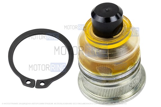 Опора шаровая Трек Чемпион со стопорным кольцом и боковой проточкой на пальце для Лада Икс Рей, Ларгус, Рено Логан, Сандеро, Ниссан_1