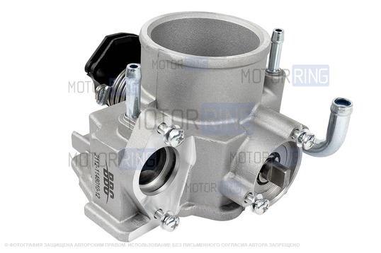 Стандартная дроссельная заслонка BBC 46 мм для ВАЗ 2101-2107, 2108-21099, 2110-2112, 2113-2115, Лада Приора, Калина, Гранта