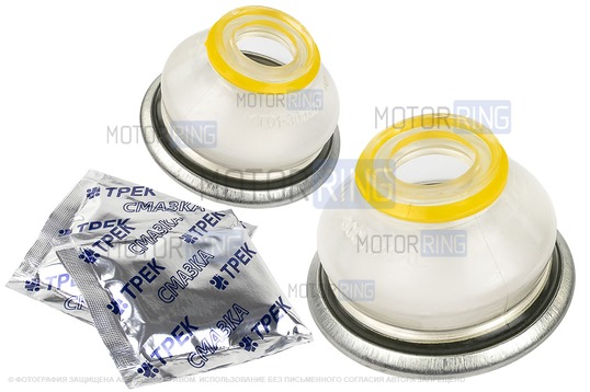 Полиуретановые пыльники наконечников рулевых тяг ТРЕК (2шт) для ВАЗ 2101-2107, Лада 4х4, Нива Легенд, Нива Тревел, Шевроле Нива_1