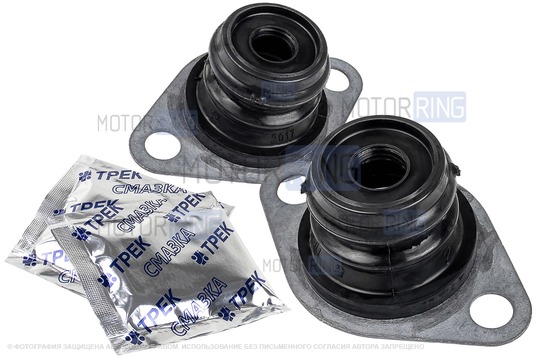 Полиуретановые защитные чехлы шаровых опор ТРЕК (2шт) для ВАЗ 2108-21099, 2110-2112, 2113-2115, Лада Приора, Калина, Калина 2, Гранта, Гранта FL, Ока, Датсун_1