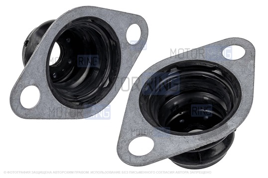 Полиуретановые защитные чехлы шаровых опор ТРЕК (2шт) для ВАЗ 2108-21099, 2110-2112, 2113-2115, Лада Приора, Калина, Калина 2, Гранта, Гранта FL, Ока, Датсун