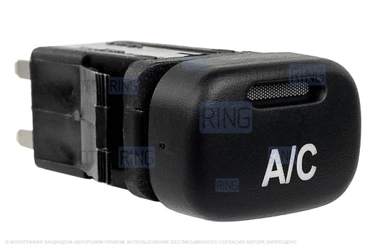 Пересвеченная кнопка Air Conditioner с индикацией для ВАЗ 2113-2115, Лада Калина, Нива Тревел, Шевроле Нива