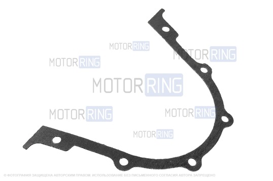 Прокладка держателя заднего сальника коленвала ПТИМАШ для ВАЗ 2108-21099, 2110-2112, 2113-2115, Лада Гранта, Гранта FL, Калина, Калина 2, Приора, Веста, Икс Рей, Ларгус, Ларгус FL, Датсун
