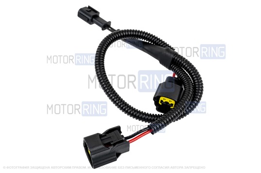 Проводка штатного подключения звукового сигнала SEM-ALI (131, 132, 133) для Honda 2 поколения_1