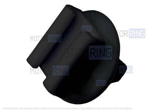 Клипса крепления молдингов (черная) для ВАЗ 2113, 2114, 2115