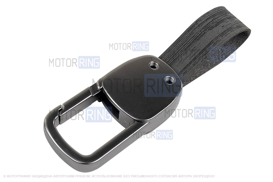 Алюминиевый чехол ключа Sal-Man с брелоком (текстура черного дерева) для Лада Веста, Икс Рей, Ларгус FL, Лада Гранта FL 2018-2023 г.в.