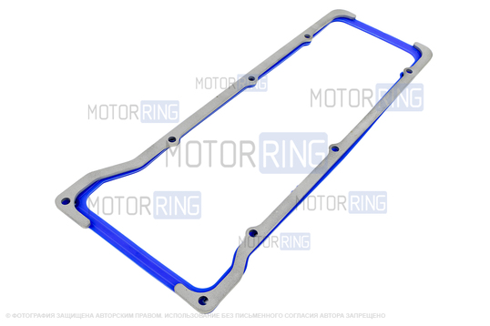 Прижимные пластины клапанной крышки MR 4мм (неокрашенные) с силиконовой прокладкой ГБЦ CS20 Profi для ВАЗ 2101-2107, Лада 4х4, Нива Легенд, Нива Тревел, Шевроле Нива