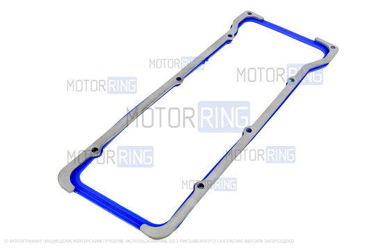 Прижимные пластины клапанной крышки MR 4мм (неокрашенные) с силиконовой прокладкой ГБЦ CS20 Profi для ВАЗ 2101-2107, Лада 4х4, Нива Легенд, Нива Тревел, Шевроле Нива