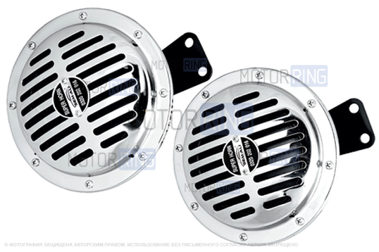 Звуковой сигнал воздушный SEM-ALI 145 2х84W (дисковый) для ВАЗ и иномарок_1