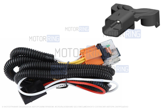 Проводка штатного подключение звукового сигнала SEM-ALI (135, 140, 145) с реле для Peugeot, Renault, Citroen 2 поколения, Лада Ларгус, Ларгус FL, Икс Рей, Веста_1