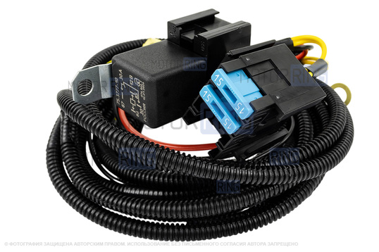 Комплект проводки подключения противотуманных фар Cargen с универсальной кнопкой для Лада Веста, Икс Рей