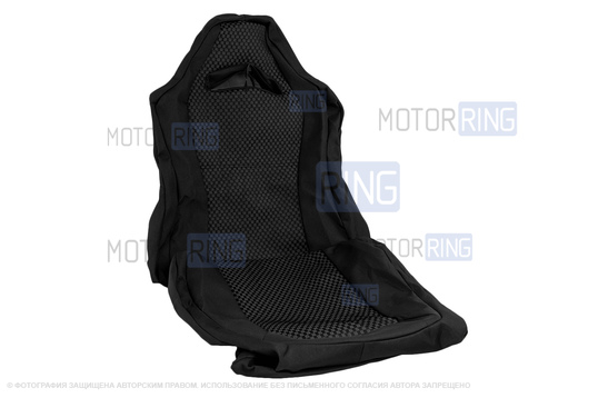 Обивка (не чехлы) сидений Recaro (черная ткань, центр Ультра) для ВАЗ 2111, 2112, Лада Приора хэтчбек, универсал