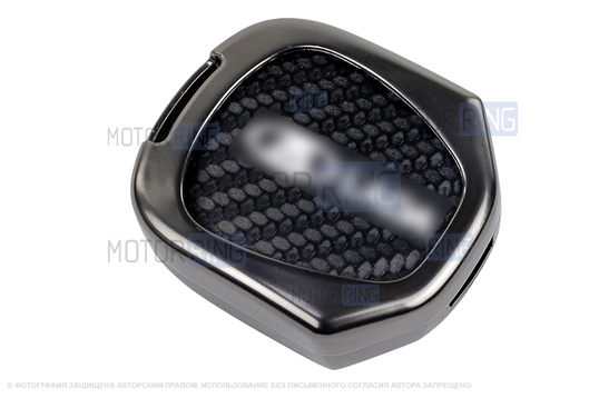 Ключ замка ажигания Норма, обучающий ключ с чипом и алюминиевый чехол (текстура черного карбона) для Лада Приора, Калина, Калина 2, Гранта, Гранта FL до 2019 г.в. и с 2023 г.в., Датсун