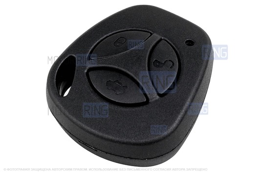 Пульт центрального замка Норма с чипом и алюминиевым чехлом (зеленый с текстурой кожи) для Лада Приора, Калина, Калина 2, Гранта, Гранта FL до 2019 г.в. и с 2023 г.в., Датсун