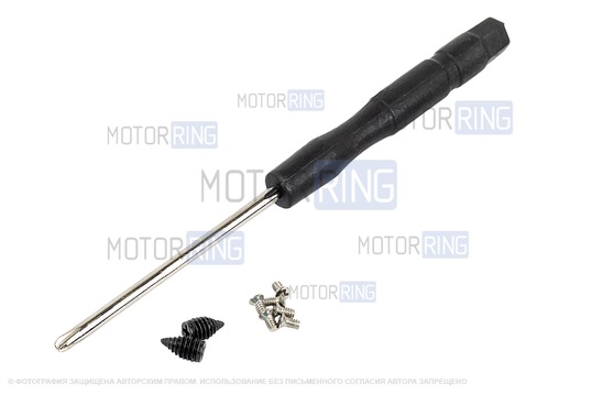 Корпус ключа зажигания без чипа с алюминиевым чехлом (текстура серого дерева) для Лада Ларгус