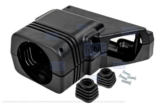 Кожух рулевой колонки с винтами и пыльниками подрулевых переключателей для ВАЗ 2108, 2109, 21099_1