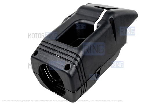 Кожух рулевой колонки нового образца с винтами и пыльниками подрулевых переключателей под старую панель для ВАЗ 2110-2112