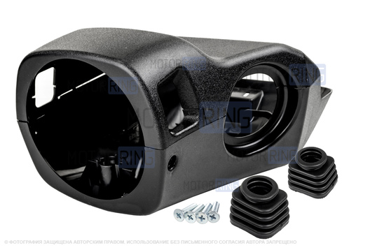 Кожух рулевой колонки с винтами и пыльниками подрулевых переключателей под европанель для ВАЗ 2110-2112_1