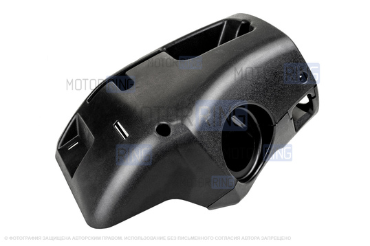 Кожух рулевой колонки с винтами и пыльниками подрулевых переключателей под европанель для ВАЗ 2110-2112