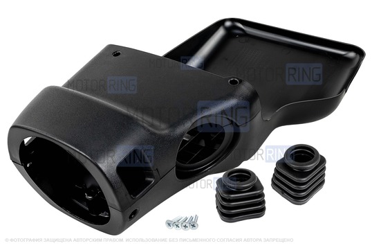 Кожух рулевой колонки с винтами и пыльниками подрулевых переключателей для Шевроле Нива, Лада Нива Тревел_1