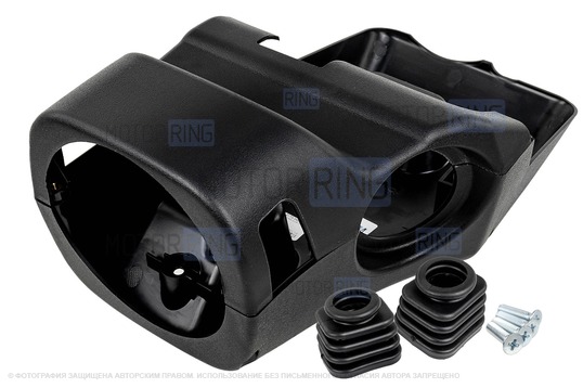 Кожух рулевой колонки с винтами и пыльниками подрулевых переключателей для Лада Приора_1