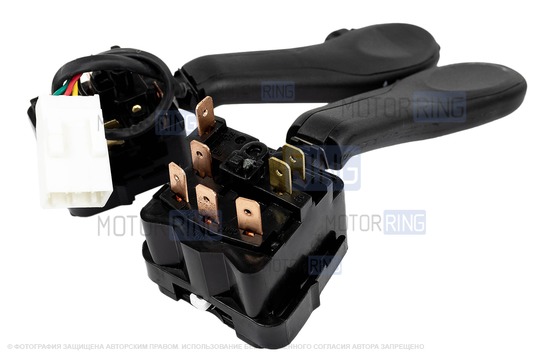 Подрулевые переключатели с проводом и пыльниками для ВАЗ 2110-2112, Лада Приора, Калина, Гранта, Нива Тревел, Шевроле Нива