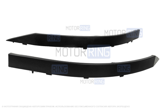 Нижние защитные накладки бампера (реснички) для Лада Приора SE, Приора 2_1