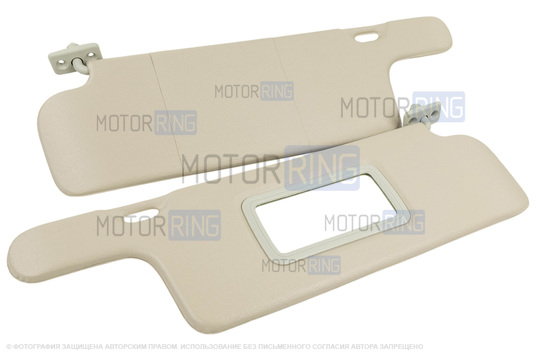 Солнцезащитные козырьки с зеркалом для ВАЗ 2108-21099, 2113-2115_1