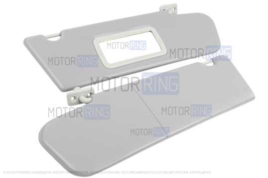 Солнцезащитные козырьки с зеркалом для Шевроле Нива, Лада Нива Тревел