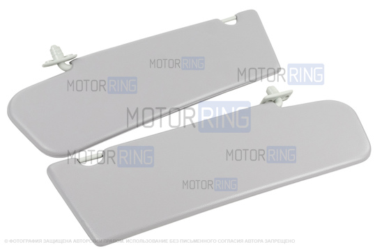 Солнцезащитные козырьки с зеркалом для Шевроле Нива, Лада Нива Тревел