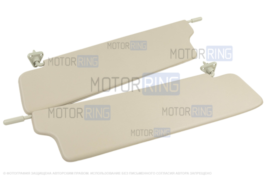 Солнцезащитные козырьки с зеркалом для Лада 4х4 (Нива) 1993-2019 г.в.