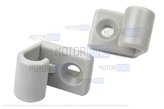 Солнцезащитные козырьки с зеркалом, крючками и комплектом саморезов для ВАЗ 2108-21099, 2113-2115