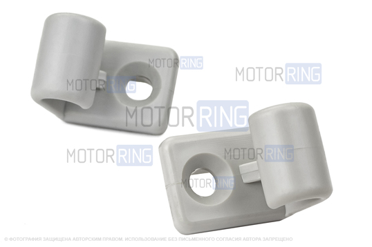 Солнцезащитные козырьки с зеркалом, крючками и комплектом саморезов для Шевроле Нива, Лада Нива Тревел