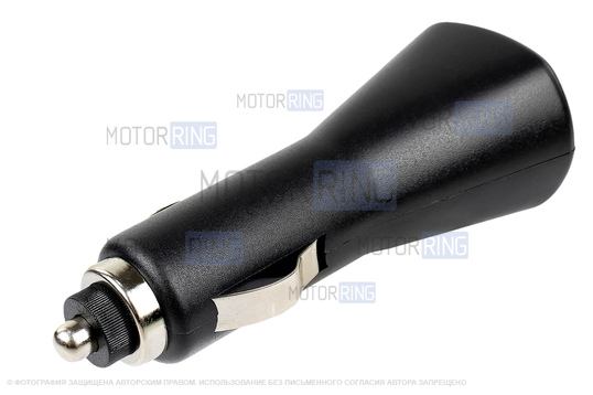 USB зарядное устройство на 2 слота от прикуривателя автомобиля