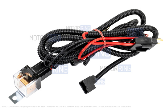 Проводка штатного подключения звукового сигнала SEM-ALI (135, 140, 145) с реле для Suzuki 2 поколения, Toyota 1 и 2 поколений_1