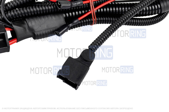 Проводка штатного подключения звукового сигнала SEM-ALI (135, 140, 145) с реле для Suzuki 2 поколения, Toyota 1 и 2 поколений