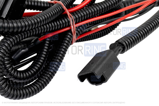 Проводка штатного подключения звукового сигнала SEM-ALI (135, 140, 145) с реле для Peugeot, Renault, Citroen 2 поколения, Лада Ларгус, Ларгус FL, Икс Рей, Веста