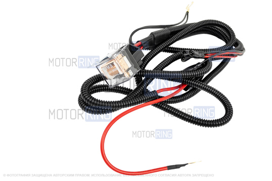 Проводка штатного подключения звукового сигнала SEM-ALI (135, 140, 145) с реле для Skoda, Volkswagen, Audi, Mercedes-Benz, Seat 2 поколения