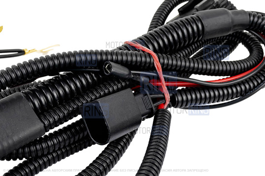 Проводка штатного подключения звукового сигнала SEM-ALI (135, 140, 145) с реле для Skoda, Volkswagen, Audi, Mercedes-Benz, Seat 2 поколения