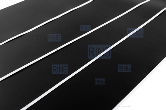 Накладки стоек дверей черные матовые для Шевроле Нива, Лада Нива Тревел